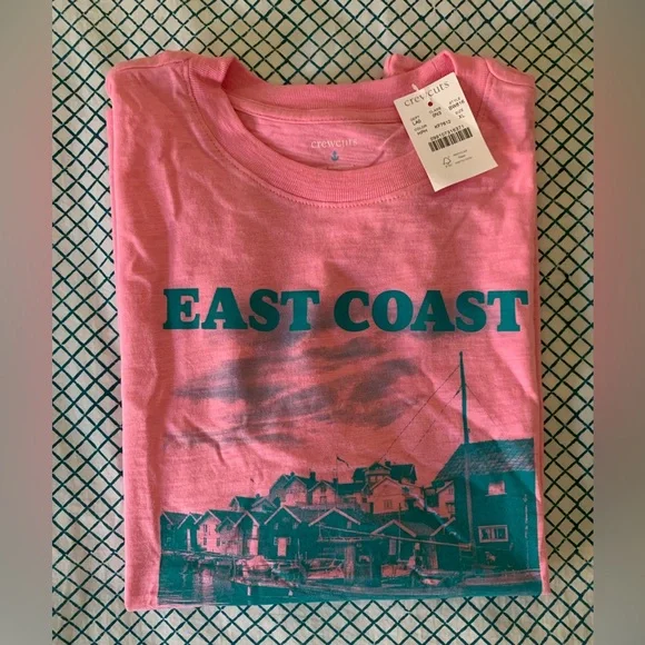J. Crew Crewcuts Kids' East Coast graphic T shirt
Size: XL (12-14) NEW - Picture 2 of 13